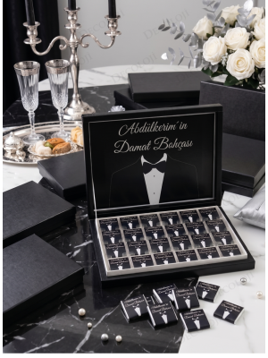 Damat Bohçası Çikolatası: Siyah Etiket