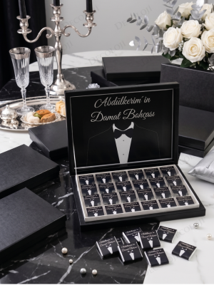 Damat Bohçası Çikolatası: Siyah Etiket