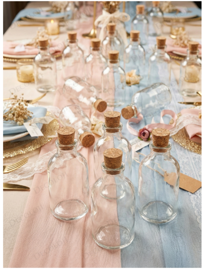 Malzeme - Mantar Tıpalı Cam Şişe