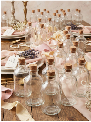 Mantar Tıpalı Cam Şişe