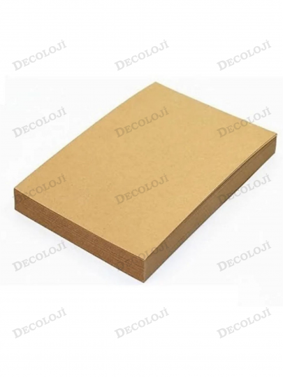 Malzeme - A4 250 gr/m² Kalın Kraft Fotokopi Kağıdı