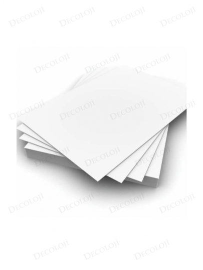 Malzeme - A4 250 gr/m² Kalın Beyaz Fotokopi Kağıdı