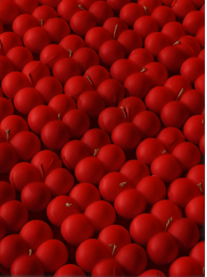 Kırmızı Bubble Mum Kırmızı Bubble Mum