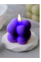 Nikah Şekeri - Mor Bubble Mum