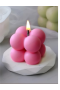 Nikah Şekeri - Pembe Bubble Mum