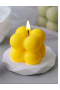 Nikah Şekeri - Sarı Bubble Mum