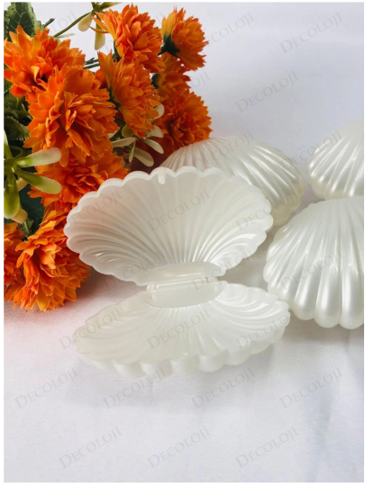 Malzeme - Mika Sedefli İstiridye Kutu