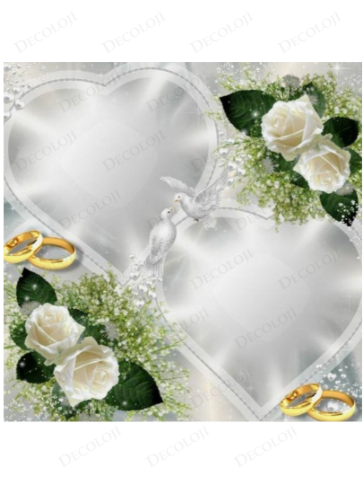 Malzeme - Yapışkanlı Kağıt Söz, Nişan & Nikah İsim Etiketi: Buket Konsept