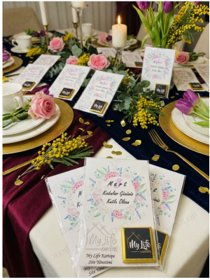 8 Mart Dünya Kadınlar Günü Kart & Çikolata Hediyelik