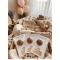 Kedi Mamalı & Patili Bebek Hatıra Kartı Yenidoğan Kız Bebek Hediyelik